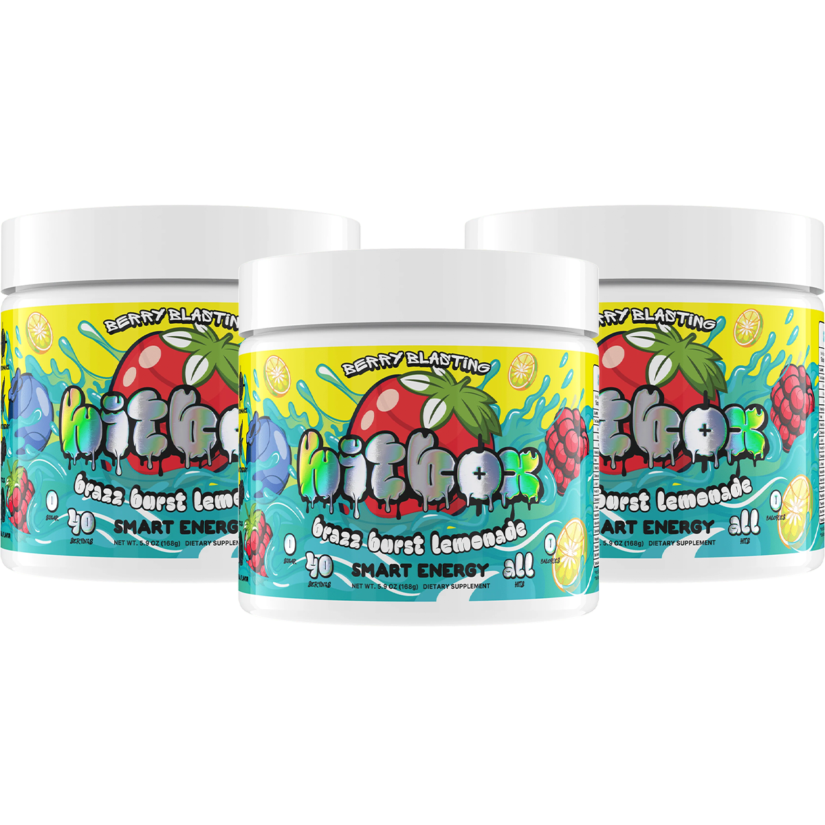 3 Tubs - BRAZZ BURST LEMONADE
