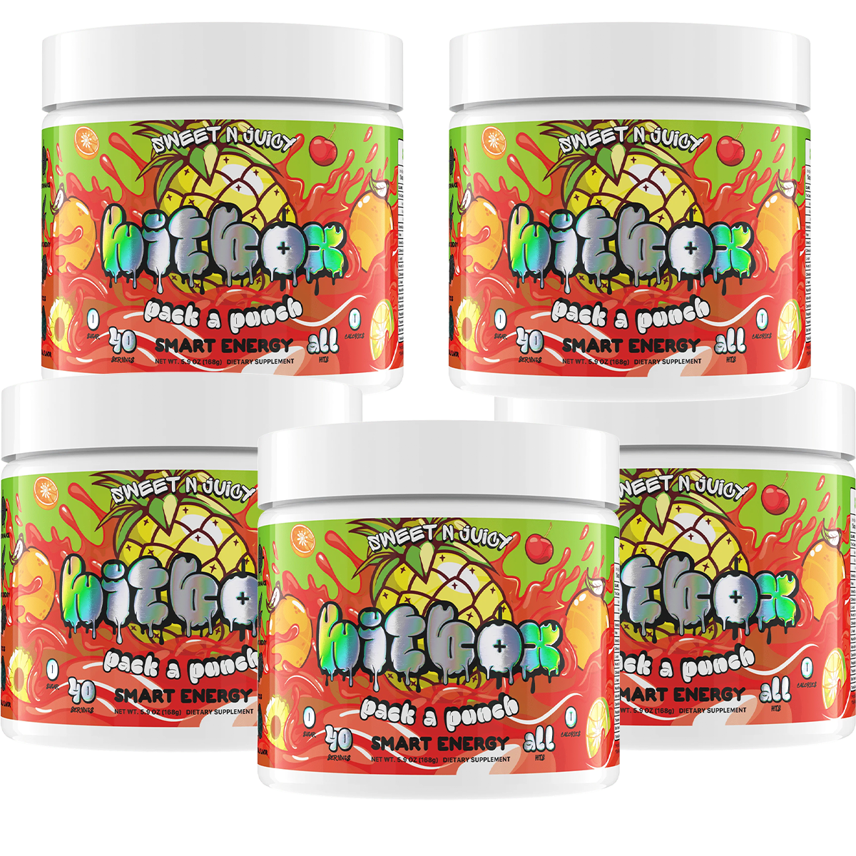 5 Tubs - PACK-A-PUNCH